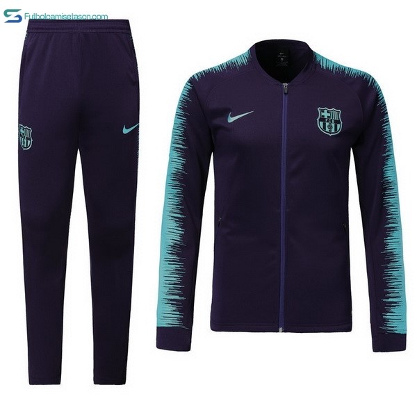 Chandal Barcelona 2018/19 Negro Azul